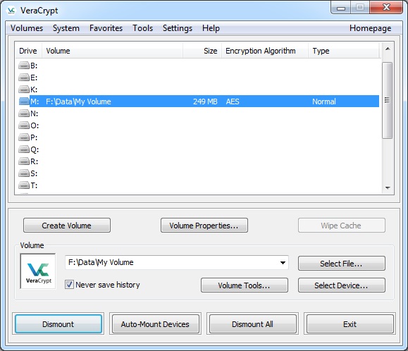 VeraCrypt(开源加密软件)