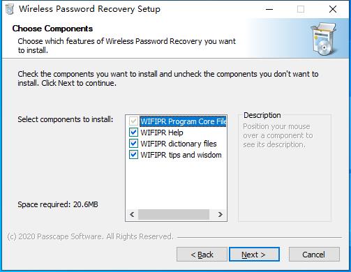 Passcape Wireless Password Recovery(wifi密码恢复工具)