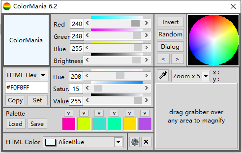 ColorMania(屏幕取色工具)