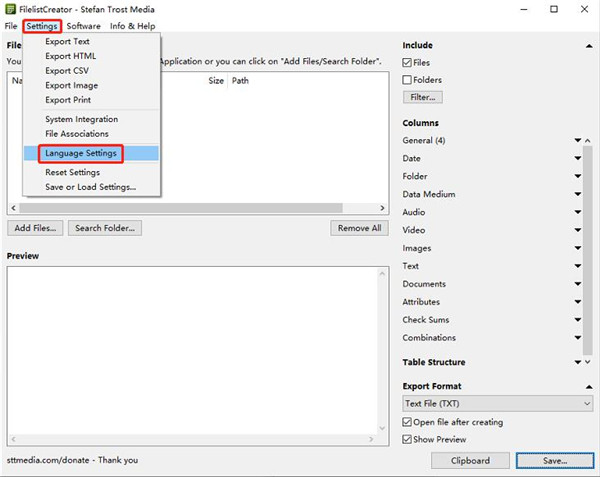 FilelistCreator电脑版(文件列表管理工具)