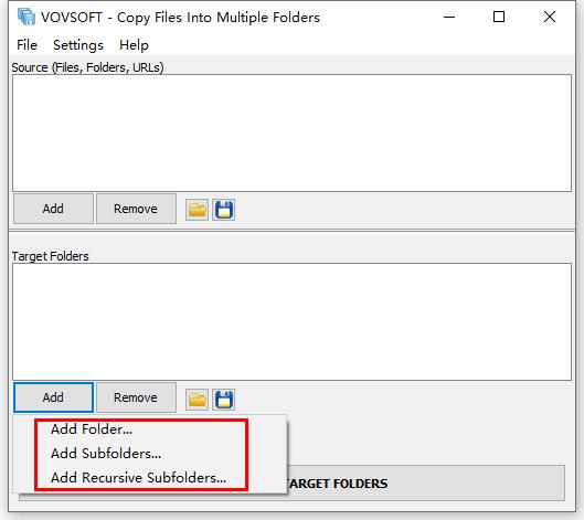 Copy Files Into Multiple Folders(文件管理工具)