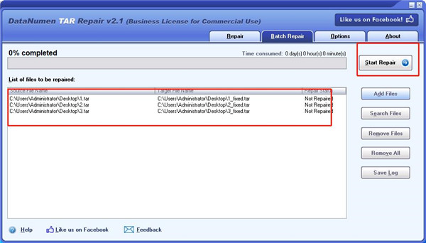 DataNumen TAR Repair(tar文件修复工具)