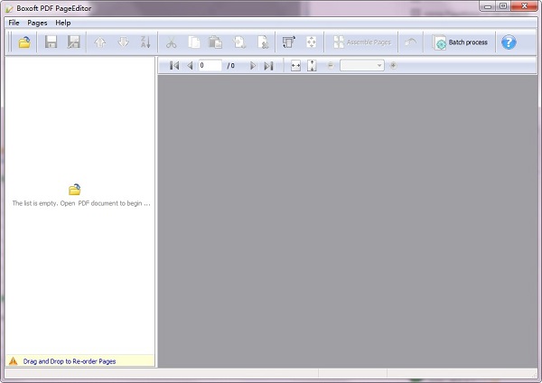 Boxoft PDF PageEditor(PDF页面编辑工具)