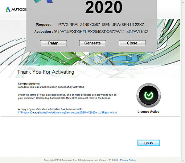 autodesk 3ds max 2020注册机