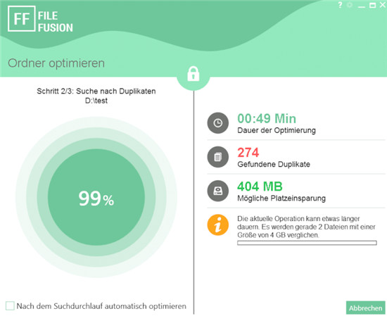 Abelssoft FileFusion(重复文件清理软件)