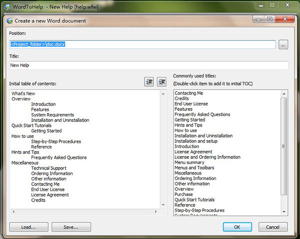 Softany WordToHelp(帮助文档制作工具)