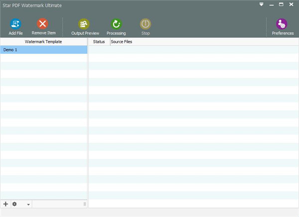 Star PDF Watermark(PDF批量水印添加工具)