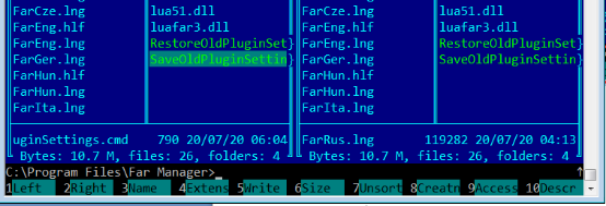 Far Manager(文件管理器)