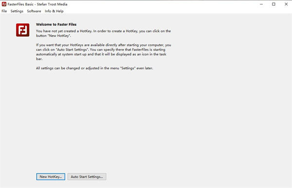 FasterFiles Basic官方版(热键设置工具)