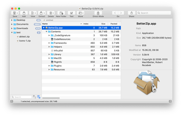BetterZip(压缩解压软件)