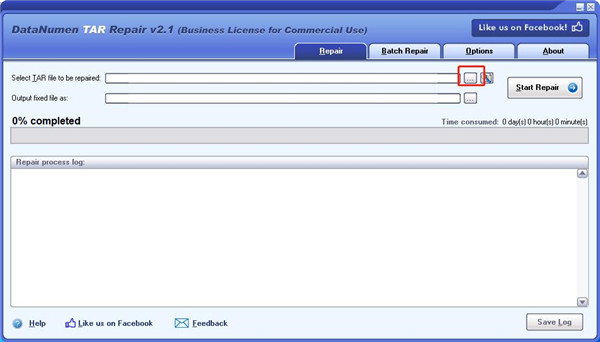 DataNumen TAR Repair(tar文件修复工具)