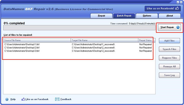 DataNumen BKF Repair(bky文件修复大师)