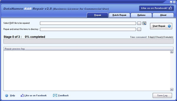 DataNumen RAR Repair(RAR文件修复工具)