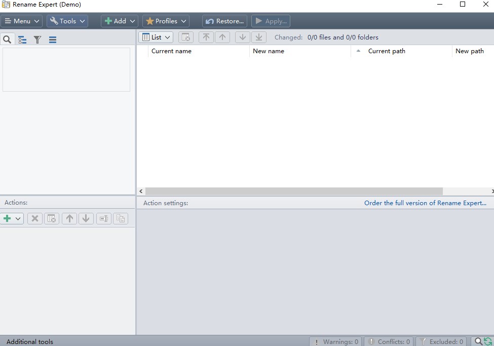 Gillmeister Rename Expert(文件目录批量更名工具)官方版