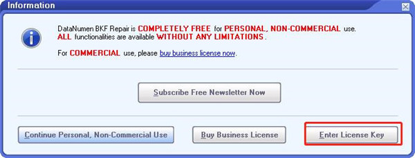 DataNumen BKF Repair(bky文件修复大师)