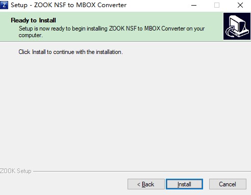 ZOOK NSF to MBOX Converter(NSF转MBOX转换器)