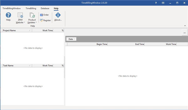 ZPAY Time Billing Window(时间记录工具)