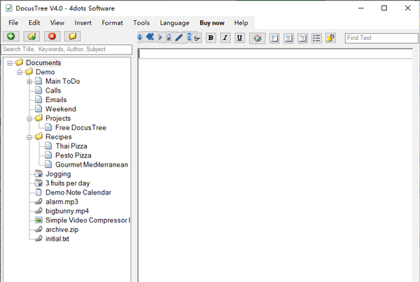 Docus Tree(多功能文档管理工具)