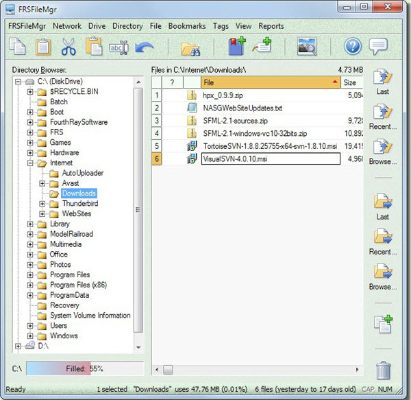 FRSFileMgr电脑版(文件管理器)