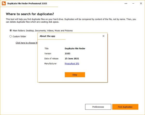 Duplicate File Finder(重复文件查找软件)