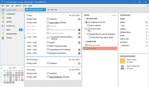 EssentialPIM Pro官方版
