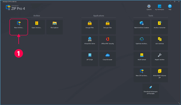 Ashampoo ZIP Pro 4中文版
