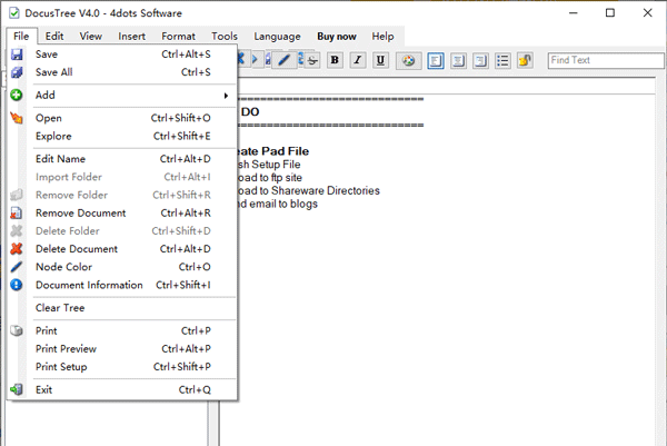 Docus Tree(多功能文档管理工具)