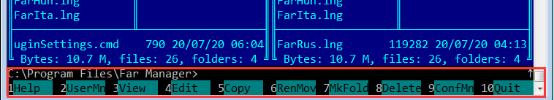 Far Manager(文件管理器)