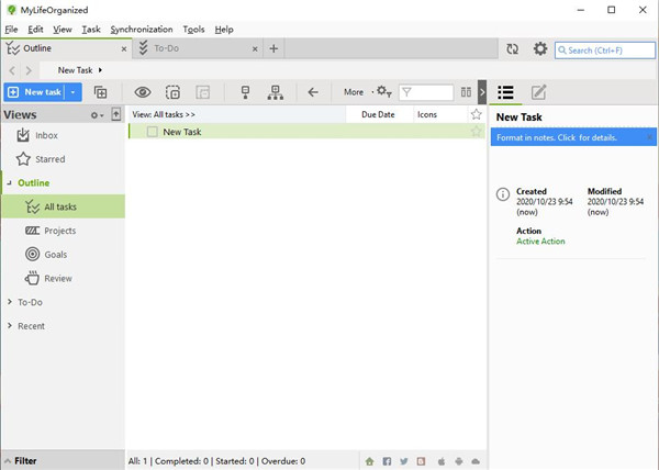 MyLifeOrganized个人任务管理工具