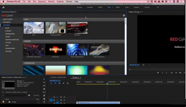 Red Giant Universe(AE红巨星特效预设插件)