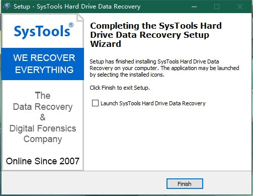 SysTools Hard Drive Data Recovery(硬盘数据恢复软件)