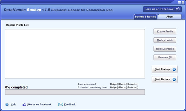 DataNumen Backup官方版