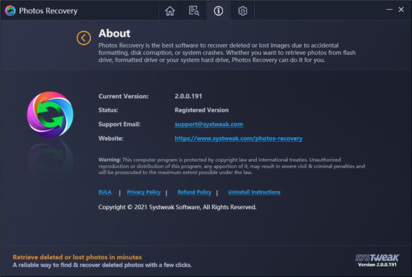 Systweak Photos Recovery(照片恢复软件)