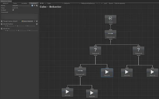 unity行为树插件Behavior Designer