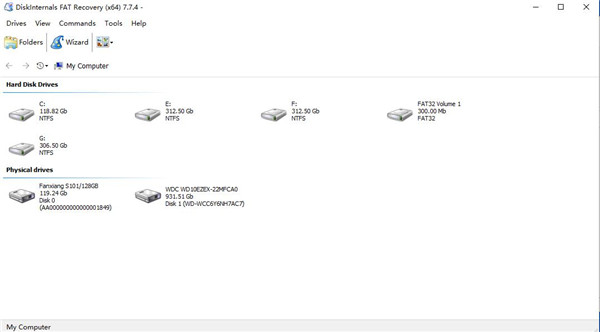 DiskInternals FAT Recovery
