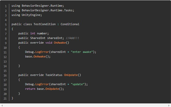 unity行为树插件Behavior Designer