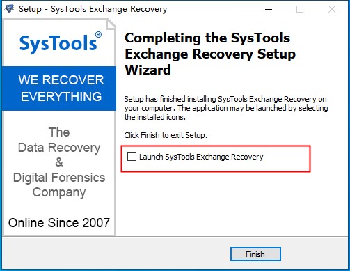 SysTools Exchange Recovery(edb文件恢复软件)