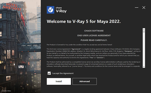 VRay for maya 2022中文版