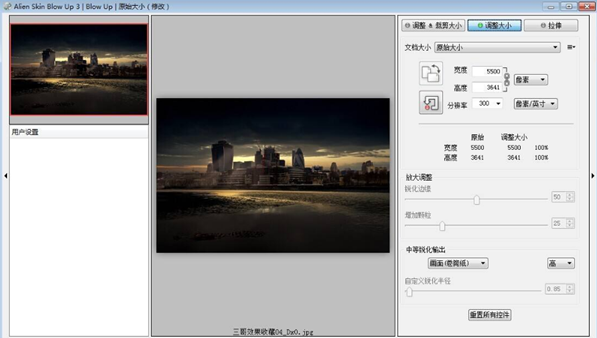 Alien Skin Blow Up(图像无损放大插件)汉化版