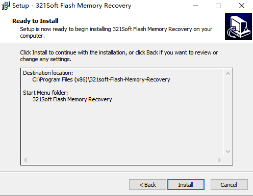 321soft Flash Memory Recovery(USB闪存恢复软件)