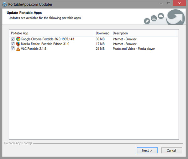 PortableApps(便携式软件管理工具)
