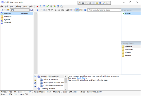 Quick Macros自动化工具