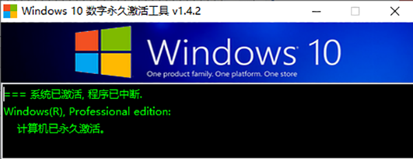 windows10数字永久激活工具汉化版