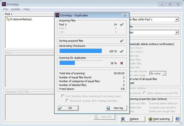CloneSpy(重复文件扫描工具)