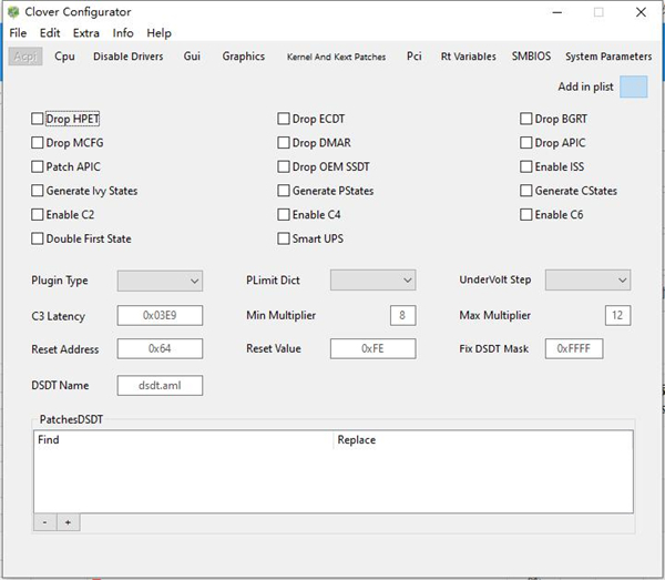 四叶草Clover配置工具(Clover Configurator)