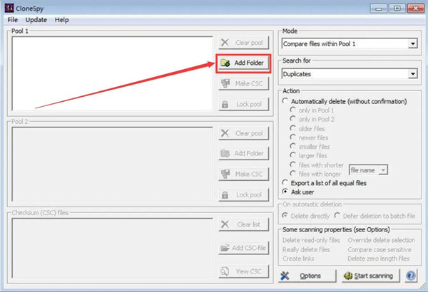 CloneSpy(重复文件扫描工具)