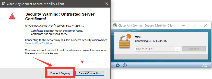 cisco anyconnect secure mobile client
