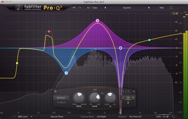 fabfilter pro q3效果均衡器软件
