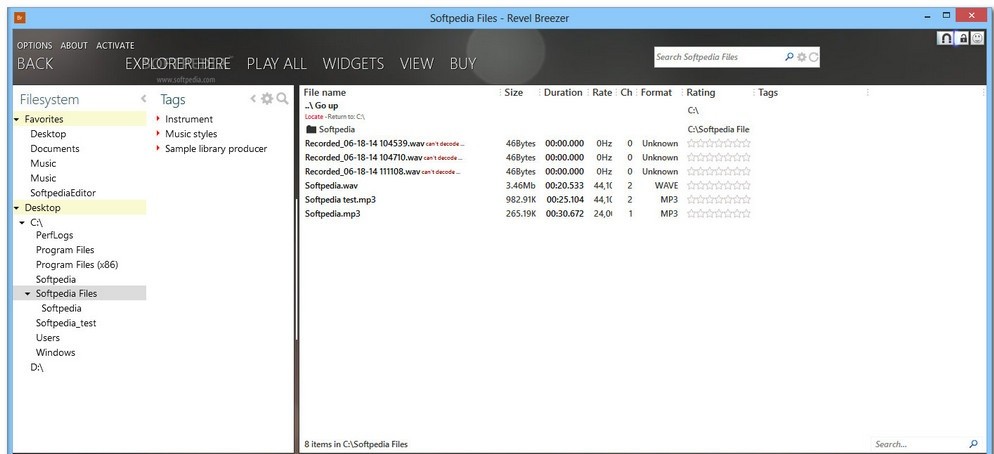 Revel Breezer音乐管理软件