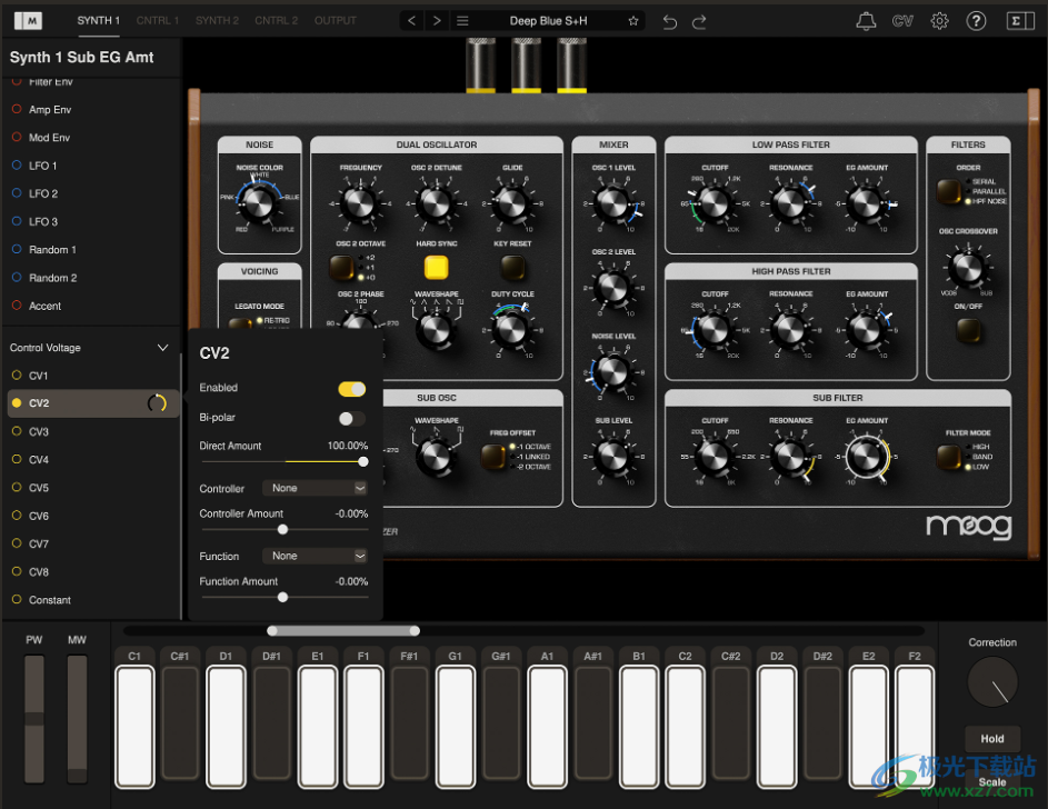 Moog Music Mariana(低音合成器)